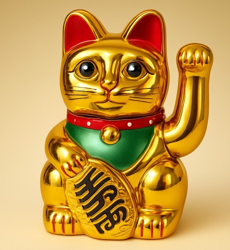 Glückskatze winkekatze - glückskatze,