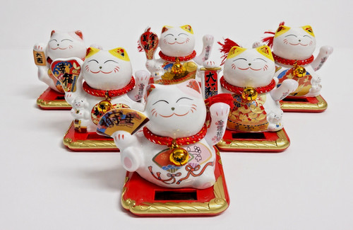 Solar winkekatze maneki neko - solar,