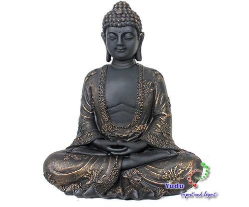 Sitzende buddha fengshui figur - buddha,