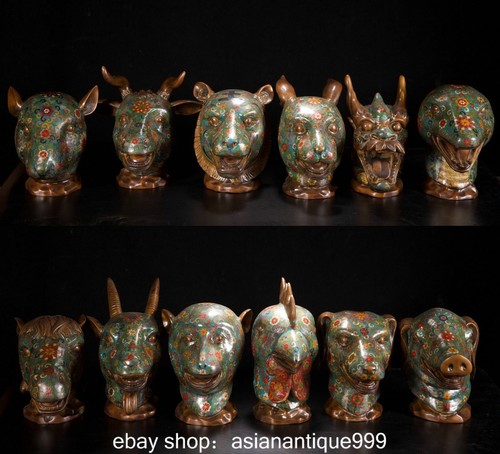 China kupfer cloisonne - 11.2",