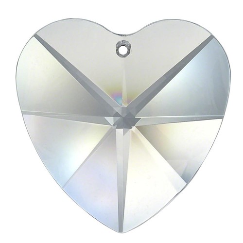 Regenbogenkristall herz 28mm - 'herz',