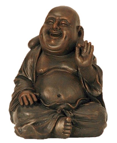 Große figur buddha sitzend - große,