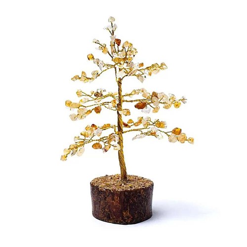 Edelsteinbaum citrin 18 cm - –,