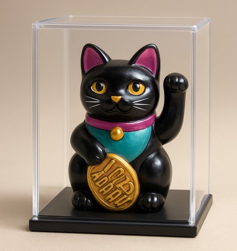 Winkekatze glückskatze maneki - winkekatze,