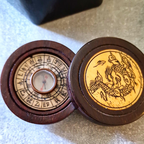 Vintage feng shui kompass - vintage, feng-shui-kompass