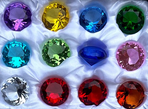 Stück glasdiamant - 12,