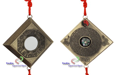 Fengshui kompass bagua - bagua, spiegel