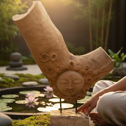 Buddha gartenfigur stehend - gartenfigur,