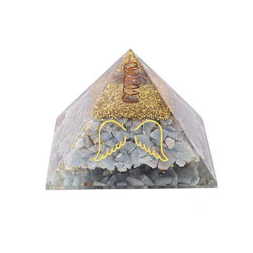 Orgonit pyramide angelit - orgonit,