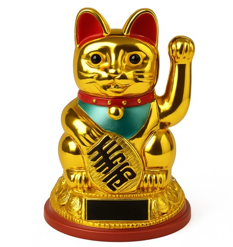 Winkekatze glückskatze maneki - winkekatze,